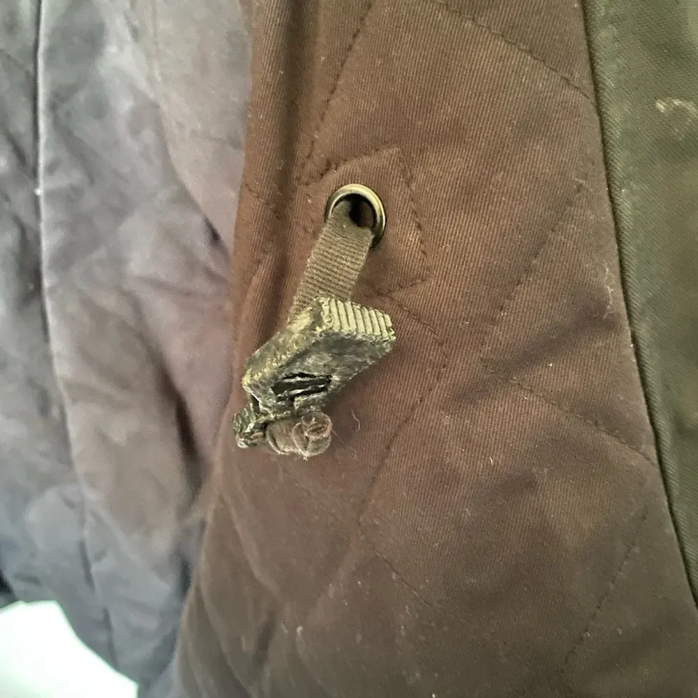 BANANA REPUBLIC Men’s Polyurethane Coated Field Jacket with Cotton Lining